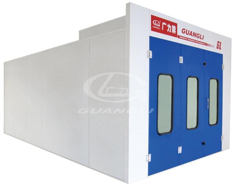 China Guangli Factory Rear Exhaust Movable Infrared Light Car Spray Paint Booth (GL1-CE)