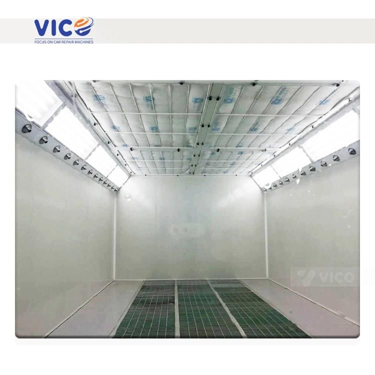 Vico Diesel Burner Spray Booth Car Spray Booth Auto Painting Room