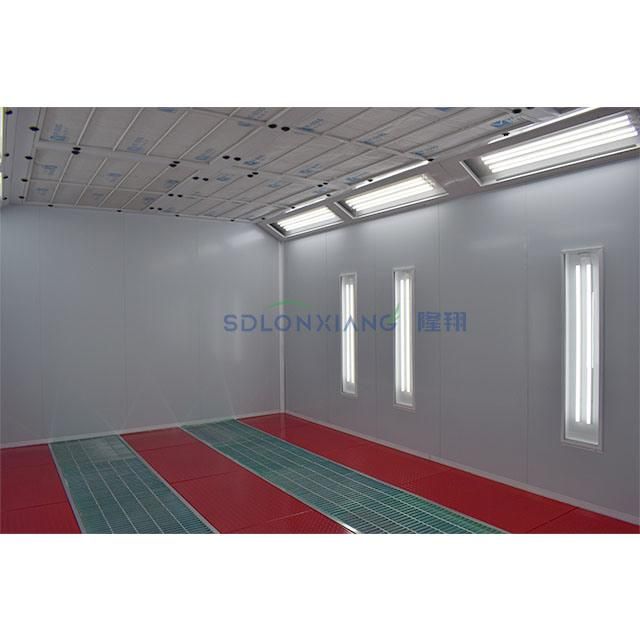 Customized Factory Supply Car Spray Booth Industrial Electrical Heating Powdercoating Spray Booth