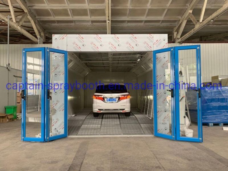 CE Certificated Car Spray Booth, Paint Booth Natural Gas Burner