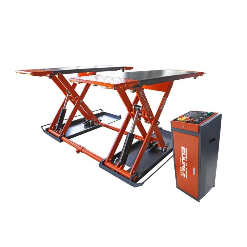 Full Rise Scissor Lifting Hydraulic Hoist for Automobile Car/ Lifting Equipment