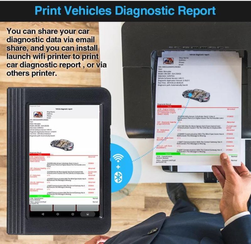 OBD II Scanner Launch X431 Software Original 2 Year Free Update for All Software of The Cars