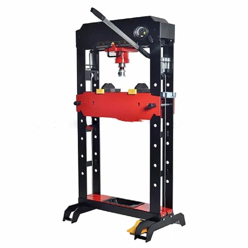 CE Standard Vehicle Equipment 45ton Air Hydraulic Shop Press with Gauge
