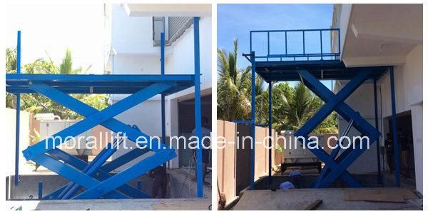 Automatic Lifting Equipment Hydraulic Driven Scissor Vehicle Lift