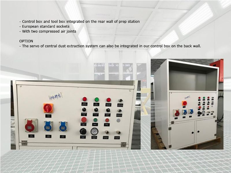 Dry Type Preparation Room and Spray Baking Cabin for Automotive