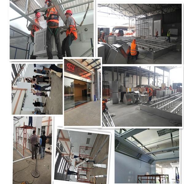 Guangli Manufacture Automobile Car Paint Booth Price and Spray Baking Oven