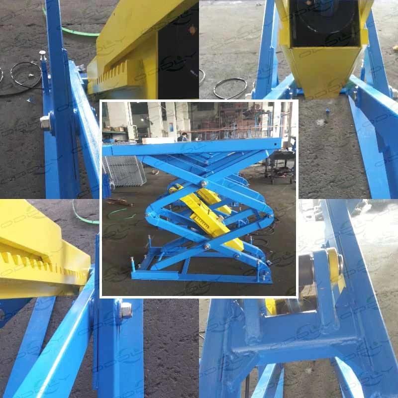 3000kg/3500kg in Ground Scissor Car Lift with CE Promotion