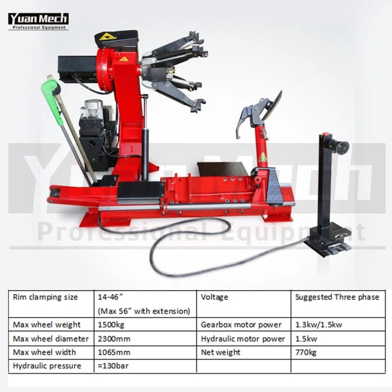 China Supplier CE Approved Truck Bus Tire Changer OEM Garage