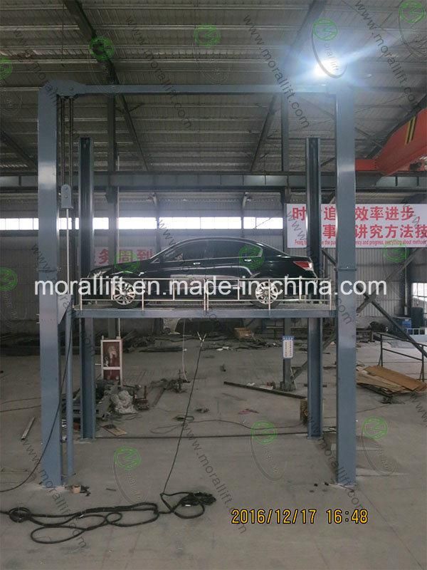 4 Column Hydraulic Car Lift with CE Certificated for Sale