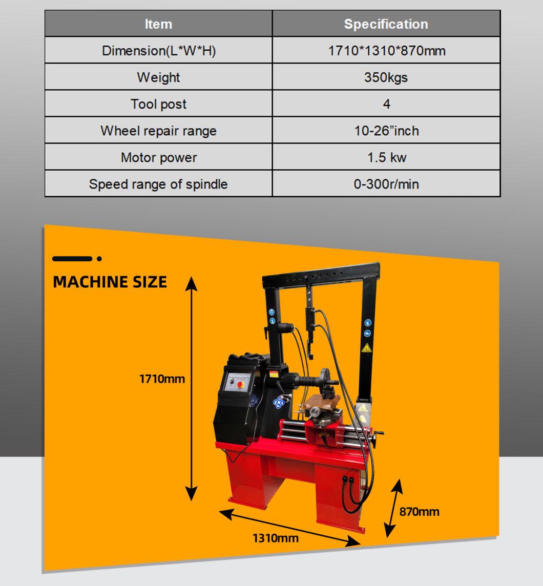 Car Wheel Straightening Polish Machine