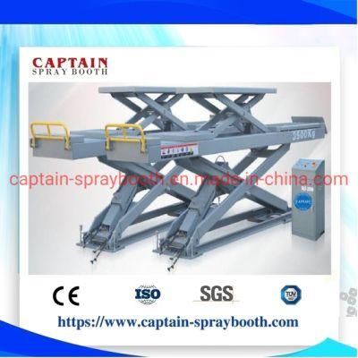 3.5 T Large Scissor Car Lift Underground Type, Wheel Alignment