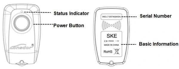 Lonsdor K518ISE Programmer Plus Ske-It Smart Key Emulator 5 in 1 Set Full Package Get 2PCS Free Lonsdor FT01 Series Toyota Smart Key