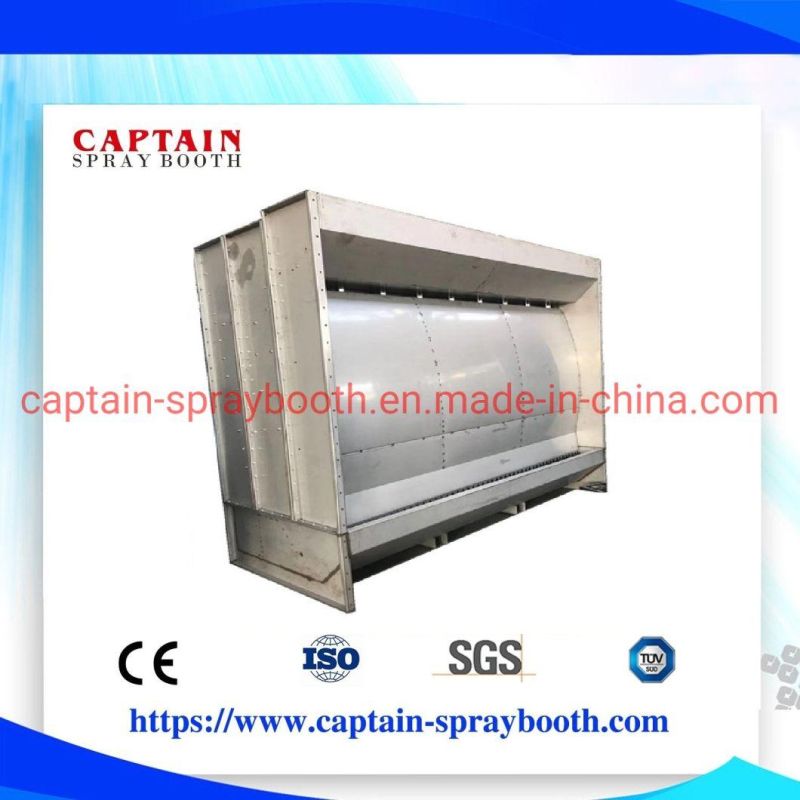 Customized 40hq Conatiner with Water Curtain Booth High Temperature Booth