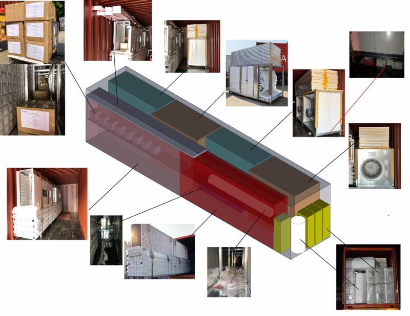 Full Downdraft Auto Spray Booth with Direct-Fired Gas Heating System