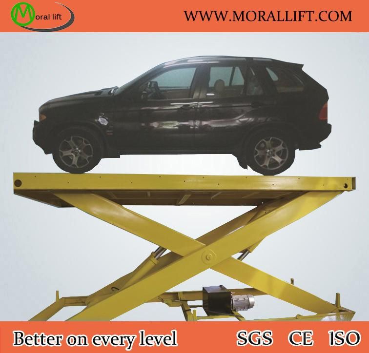 Scissor Parking Car Vehicle Lift with CE Approval