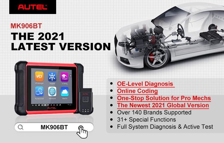 Automotive Scanner Autel M 906bt Car Engine Diagnostic Machine Autel Ms906 Touch Screen Vehicle Diagnostic Machine 2