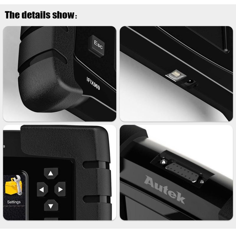 Autek Ifix969 Auto Car Full System Diagnostic Scanner Full Configuration