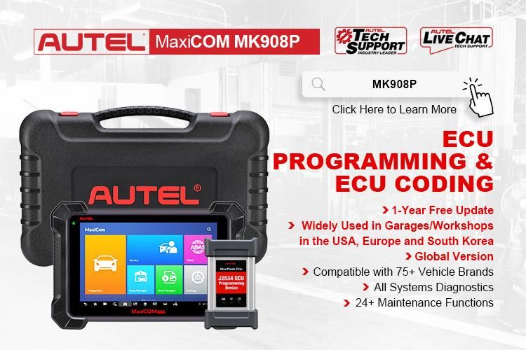 Autel Maxicom Mk908p PRO Full System Car Diagnostic Tools Machine