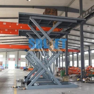 Hydraulic Scissor Car Elevator Auto Car Lift for Sale