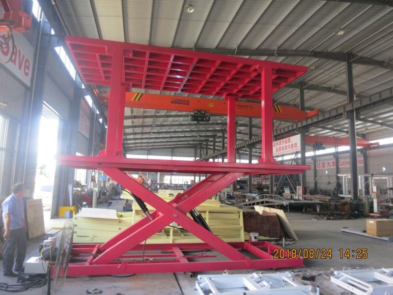 Scissor Parking Car Elevator for Basement with CE Certificate