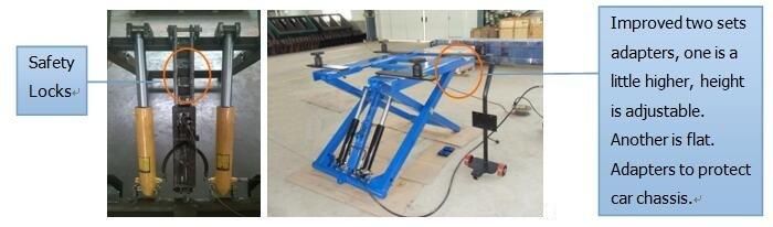 Small Shear 2.8t Type Cheap Scissor Lift