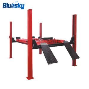 4ton Four Post Car Lift with Lifting Jack 4 Post Car Platform Lift