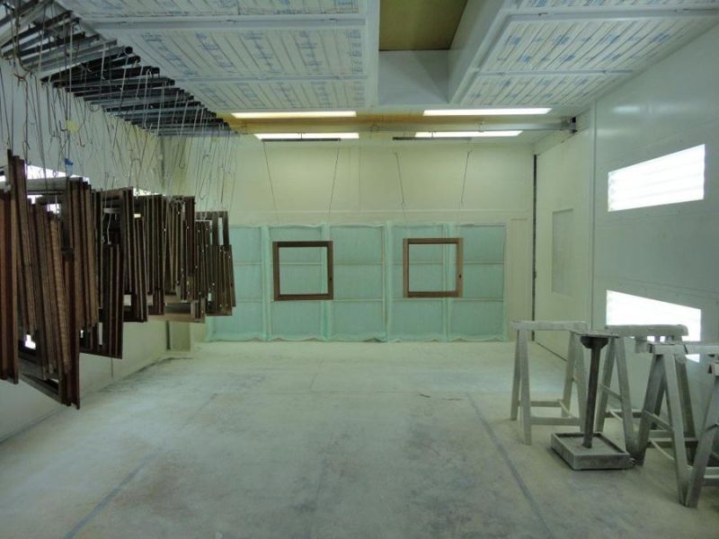 Water Curtain Paint Booth Customized Woodworking Baking Rooth furniture Spray Booth