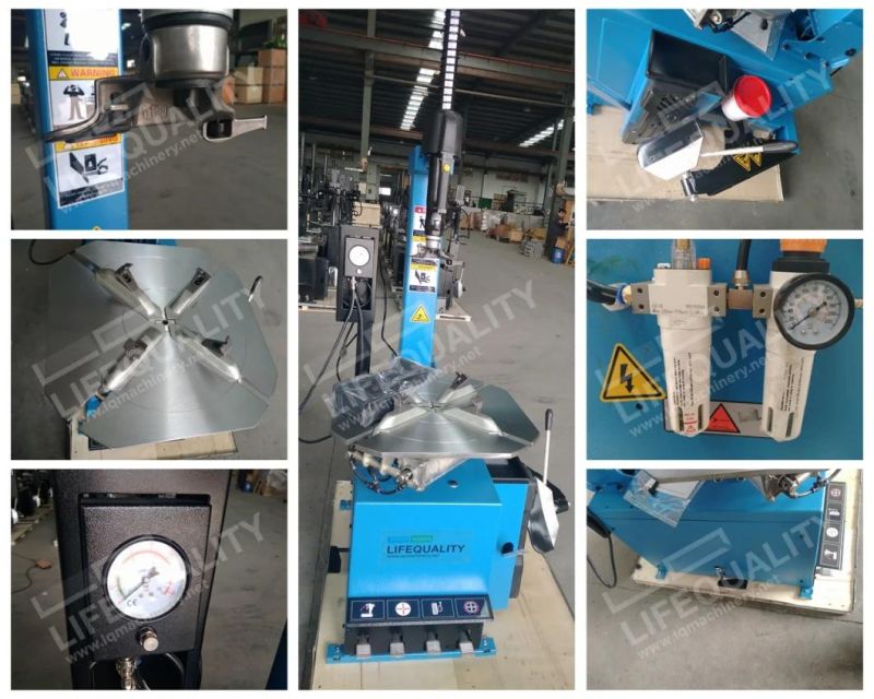 Tyre Changer Tire Fitting Machine Tiliting Backward