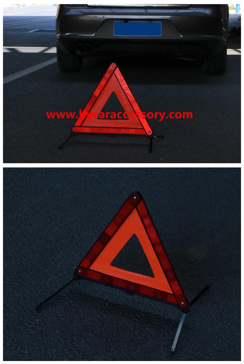 CE Certification Wholesale Road Safety Emergency Reflective Folding Auto Car Warning Triangle