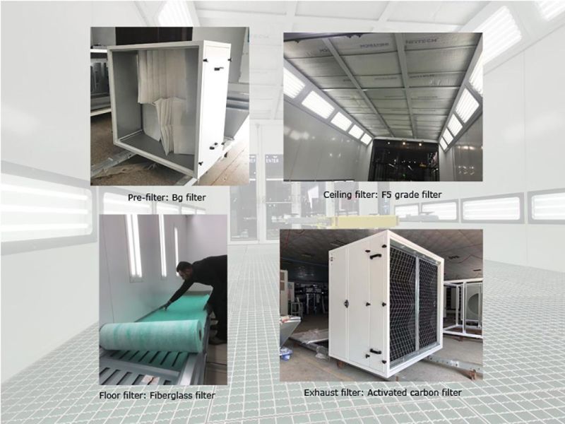 Paint Booth/Spray Booth/Car Spray Booth with CE Standard for Car Painting