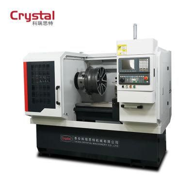 Diamond Cutting Automatic Probe Alloy Wheel Repair Lathe Machine