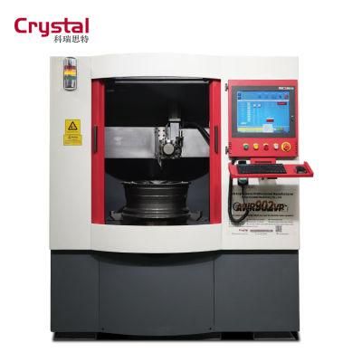 Low Cost Diamond Cut Alloy Wheel Repair CNC Machine