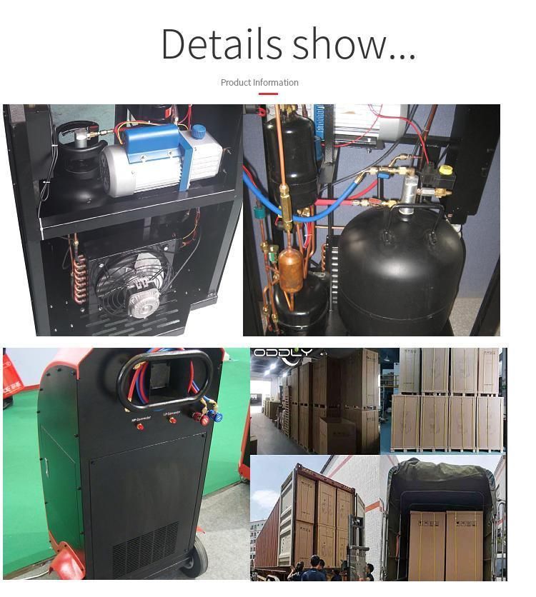 2021 New Auto Air Conditional Refrigerant AC Recovery Machine