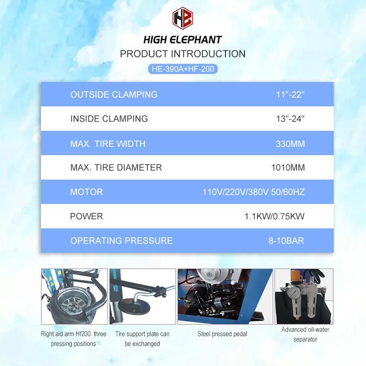 Tire Shop Equipment Tire Changing Machine