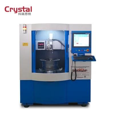 Alloy Wheel Repair Machine Diamond Cutting CNC Lathe Price