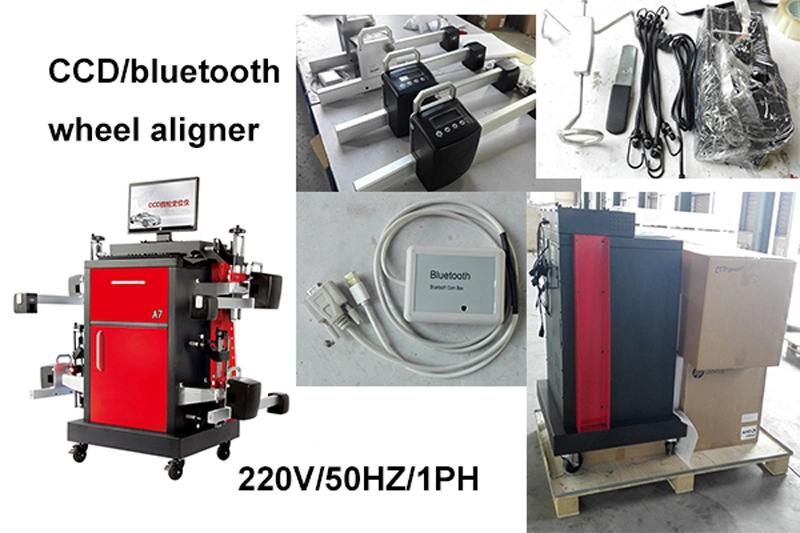 Car Wheel Alignment System with CCD Sensor