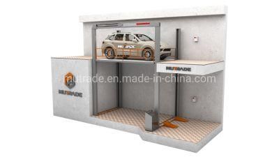 Hydraulic Vertical Lift Platform Elevator 4 Post Car Lift