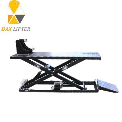 High Standard Hydraulic Powered Motorcycle Lift with Control Handle