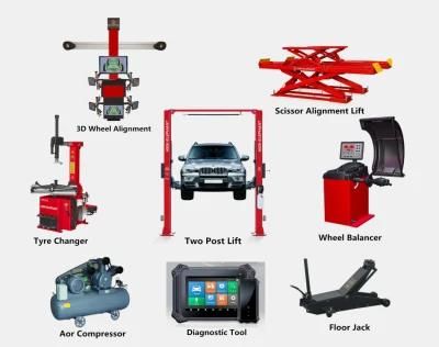 Auto Lift/Wheel Balancer/Scissor Car Lift/3D Wheel Alignment/Auto Diagnostic Tool/Tire Changer