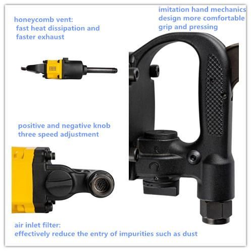 Automotive Truck Tire Power Impact Wrench with 1 Inch Air Pneumatic Tools