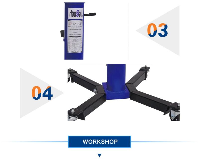 Hydraulic Transmission Jack for Auto Service