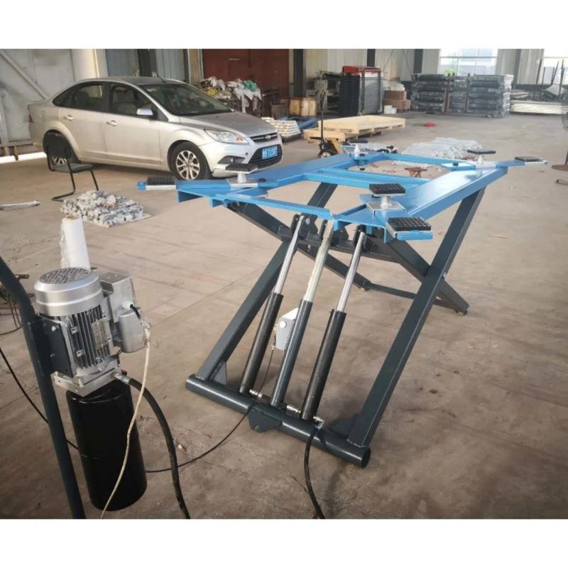 Professional Factory High End Movable Hydraulic Scissor Car Lift with CE