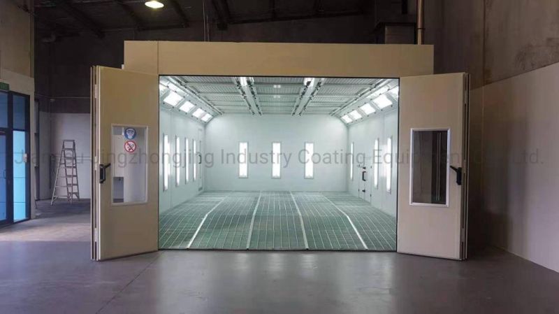 Auto Paint Booth with Exhaust Fan with Fully Undershoot-Type