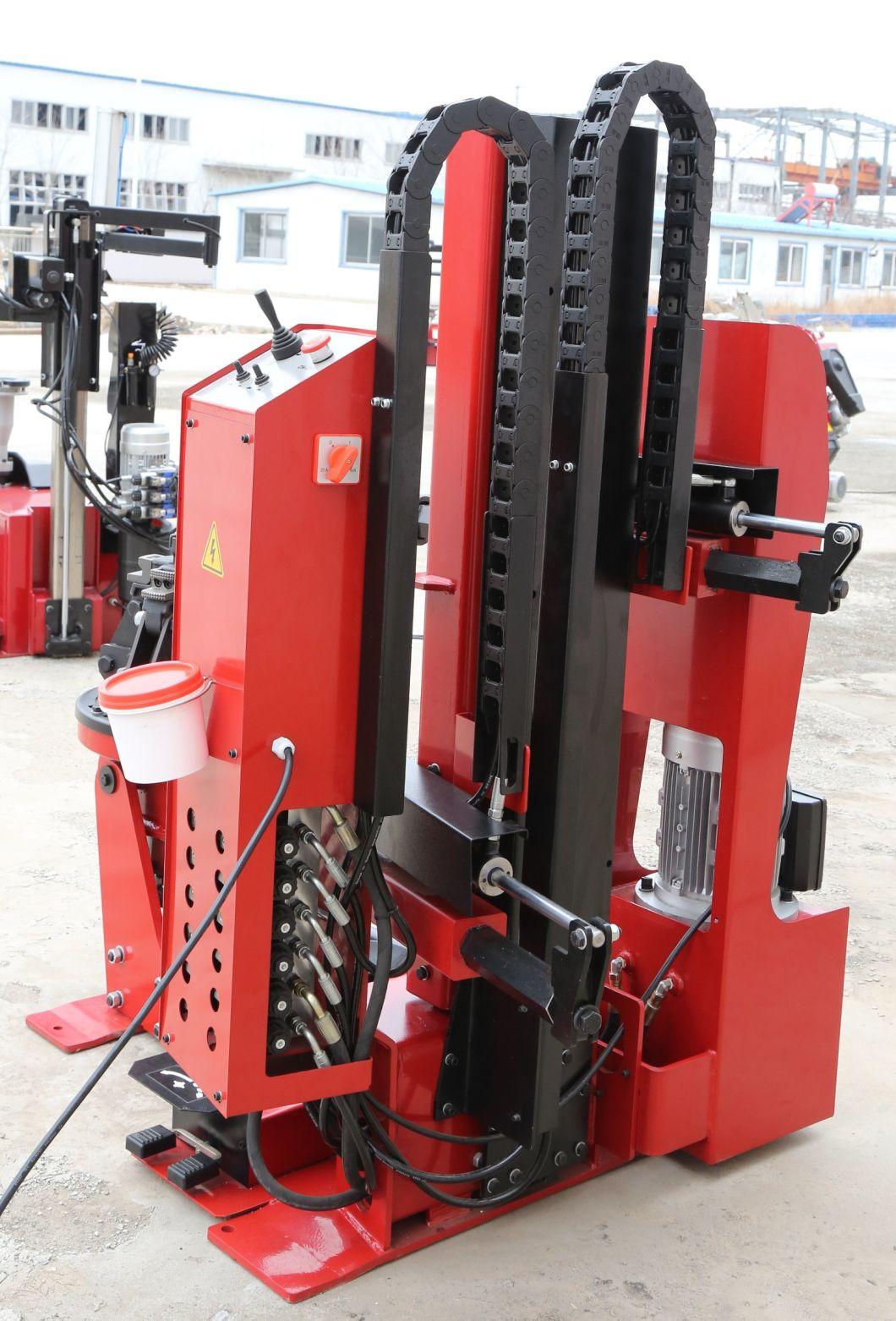 Heavy Tire Changing Used Truck Repair Equipment with Vertical Design