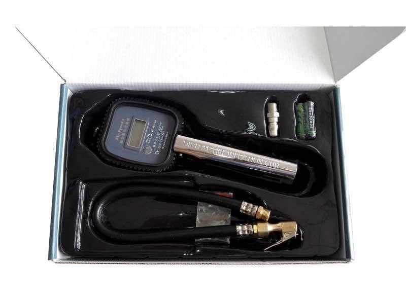 Digital Tyre Inflator with Pressure Gauge Tire Inflator Tool Gauge Tire Changer Tyre Changer Wheel Balancer