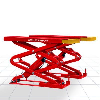 Garage Hydraulic Car Elevator in-Ground Scissor Lift