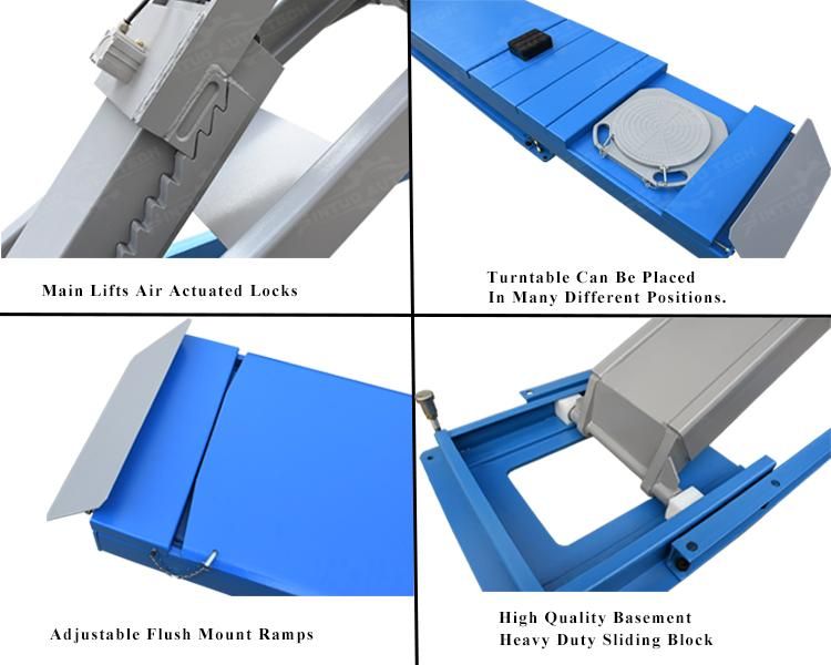 Double Cylinder Full Rise Scissor Alignment Lift