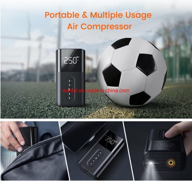 Fast Powerful Inflator Car Air Pump Compressor Portable Outdoor Multifunctional Tire Inflator