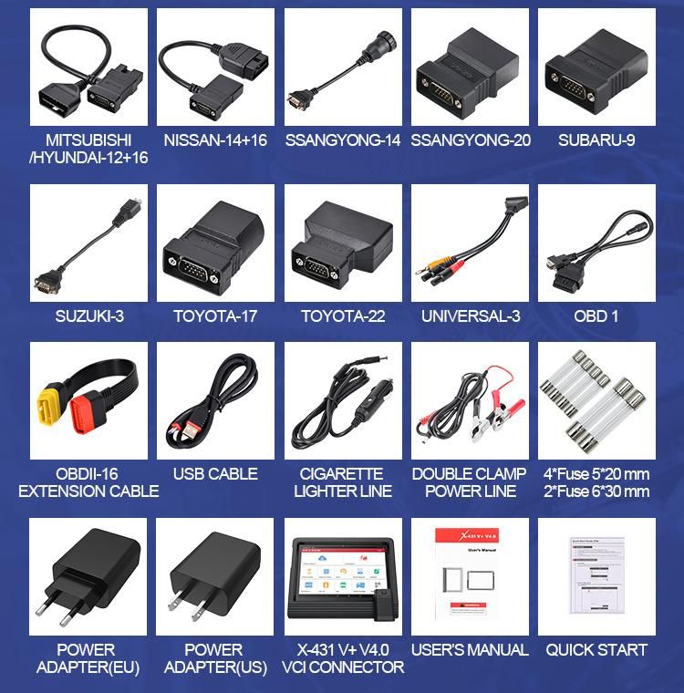 Launch Vehicle Scanner X431 Vplus Launch X431 V+ PRO3 4.0 Bi-Directional Scanner OE Level Diagnostic Machine