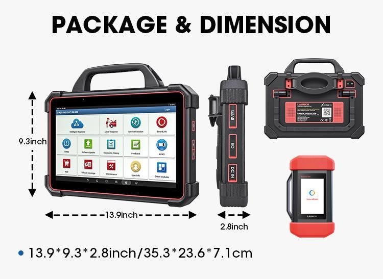 Launch X431 Pad VII 7 Professionele Diagnose Tablet J2534 Doip Coding